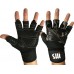 Weightlifting Gloves with over 18-inch Wrist Wrap Support for Workout, Gym and Fitness Training Best for Men and Women(Leather ZED) GG-030
